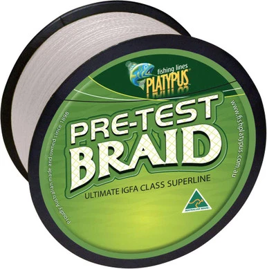 Platypus Pre-test Braid - Natural White
